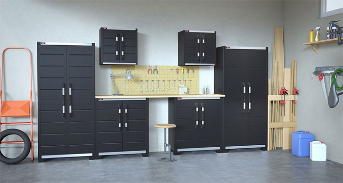 Keter Tool Storage Cabinets: What Do You Get?